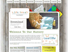 Tablet Screenshot of littlelaurasnursery.co.uk